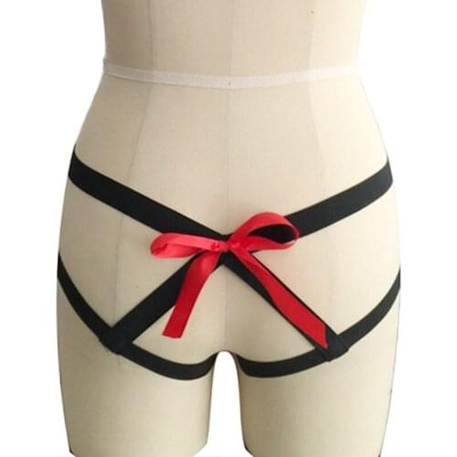 Sexy women new fashion black boye harness body cage influx of peopl Harajuku Gothic cage bra Sexy lingerie