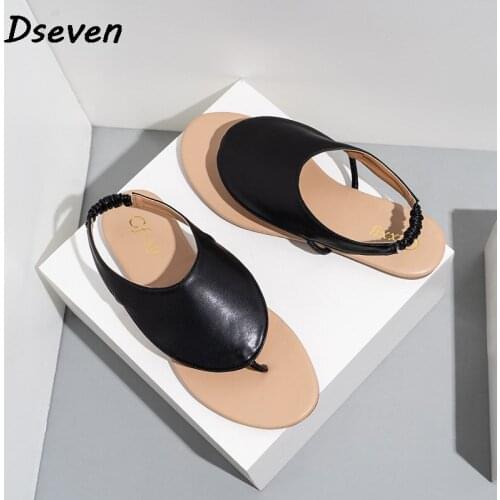 Flat Heel Flip Flop Women Sandals Solid Color Lady Summer Beach Shoes Female Casual Vacation Sandalias Shoes sandalias de mujer