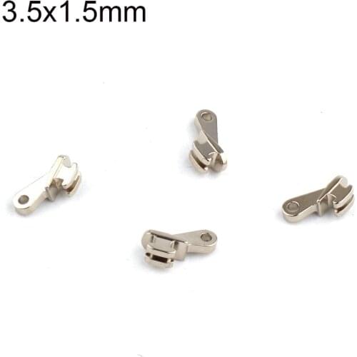 100pcs 1.5mm barrel hidden hinge for plastic eyewear,3.5mm width single hinge replacement part for titanium plastic frames