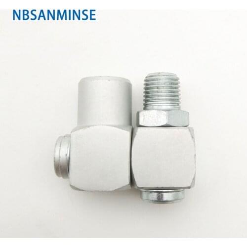 SMSC02 Hot Sale 1/4 Air Inlet Rotate The Connector Parts Pneumatic Air Inlet Connector Air Tool Accessory Free Shipping Sanmin