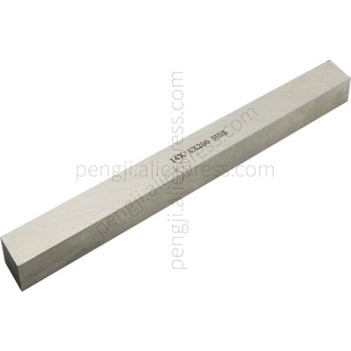 HSS CNC Lathe Tool Bit 14mm x 18mm x 200mm, Square Lathe Turning Tool Blanks, High Speed Steel Rectangular Fly Cutter Mill Blank