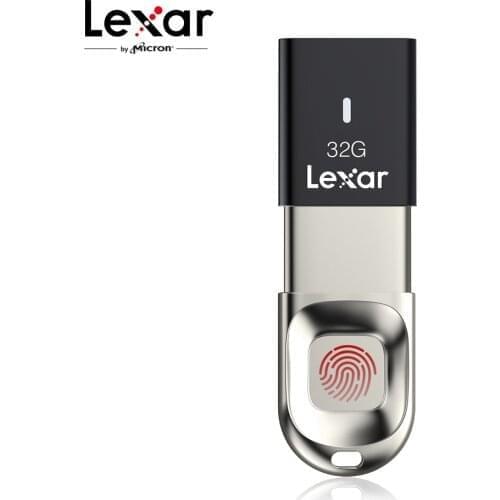 Lexar USB flash drive 128GB Fingerprint recognition F35 pen drive 64GB 32GB USB 3.1 flash drive 150MB/S high speed Memory stick