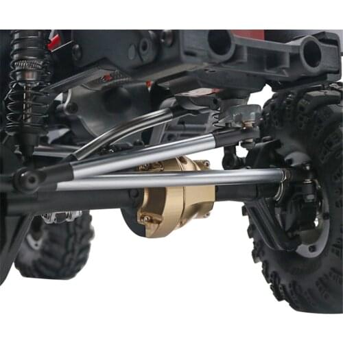 Climbing Car Axle Cover Brass Axle Diff Cover For 1:10 Redcat GEN8 Scout II RC Crawler Car Parts Differential Cover