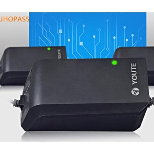 Smart 60V 8A LED display lead acid battery charger for input voltage 220V Electric tricycle/Motorcycle charger&full stop