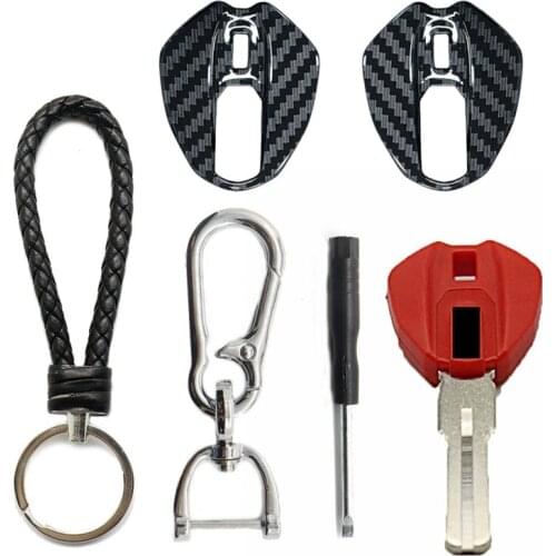 1 Set Motorcycle Key Shell Case Protective Cover for DUCATI Superbikes 696 796 M1100 1199 1098 659 656 Monsters