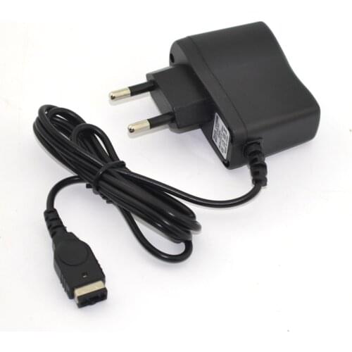 100PCS a lot High quality EU Plug AC Adapter Travel Wall Power Supply Charger 100-240V for GBA SP for GameBoy Advance SP