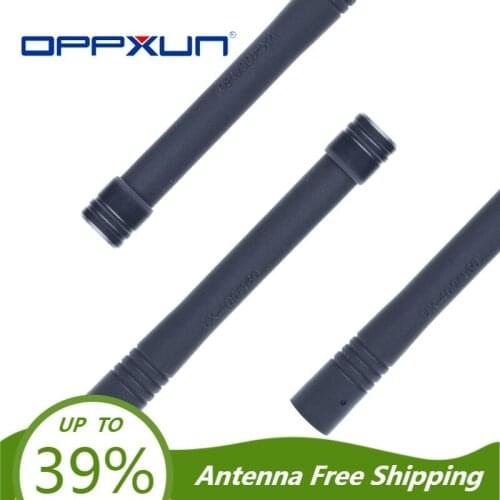 OPPXUN For Vertex Vx400 UHF Two Way Radio Walkie Talkie VX-160 VX-400 Vx-231 Vx-428 Sma Male Connector Antenna