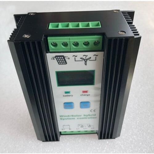 Wind Solar Hybrid Controller 80A 1200W MPPT Solar Power 400W, Wind Generator 800W, 12V 24V Intelligent Hybrid Charge Controller