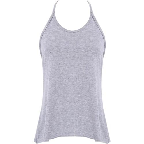 ITFABS Newest Arrivals Fashion Hot Summer Women Casual Solid Sexy Tank Tops Loose Backless Sleeveless Crop Ladies Beach Tops