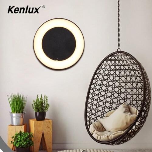 12W Nordic Led Wall Lamp Round Outdoor Waterproof Led Wall Light Bedroom Hallway Bathroom Fixture Decorative Lamp