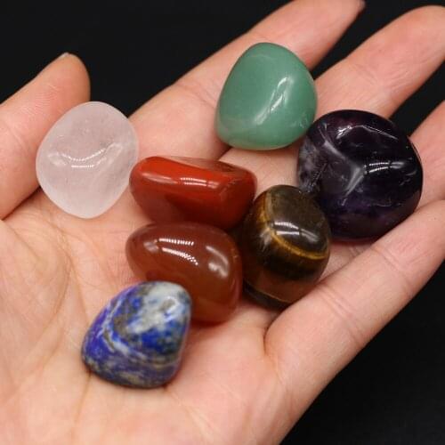 7Pcs Natural Wine Stone Without Hole Semi-Precious For Whiskey Beer Red Wine Keep Your Drink Cold Long