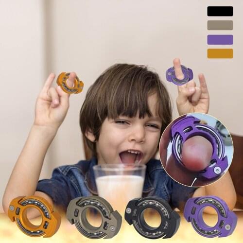 New Nuclear Reactor Model Metal Fingertip Spinner Adult Desk Toy Decompression Toy for Children Antistress Hand Spinner Toys