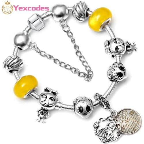 Yexcodes The Skull Girl Cold Wind, Charming Street Fashion Jewelry Ladies Bracelet Gifts Direct Shipment