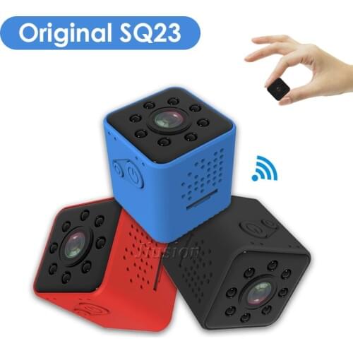 Original SQ23 Mini WiFi Camera Espia Oculta Full HD 1080P Wireless DV DVR Water-resistance Video Recorder Micro Body Secret Cam