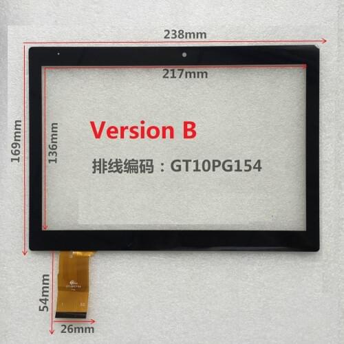 Original New 10.1 inch Touch Screen Panel For STOREX eZee'Tab 10Q16-M 10Q16-S TabletDigitizer Glass Sensor
