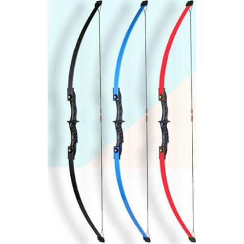 Archery Straight Bow 132cm Right hand and Left hand Practice Outdoor Game Sports Toy Youth And Children Bow