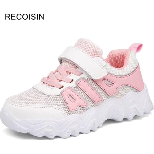 RECOISIN 2020 Summer Shoes Children Sneakers Girls Kids Sport Shoes For Girls Fashion Casual Child Shoes Girl chaussure enfant