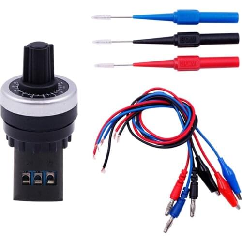 Adjustable Car Sensor Signal Analog Generator Analog Resistance Sensor Circuit Repair Tool Compatible with Automotive K0AF