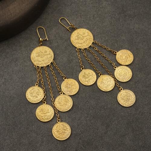 Женские золотые серьги Suef China At AliExpress