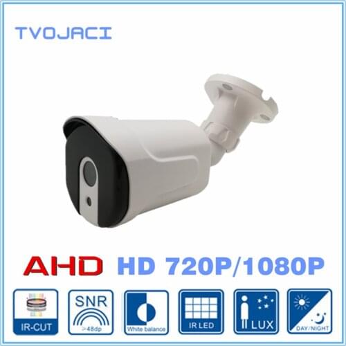 Waterproof Camera AHD Analog HD 1/4'' CMOS 1.0MP 720P 2.0MP 1080P AHD CCTV Camera IR Cut Fiter Metal housing Security Outdoor