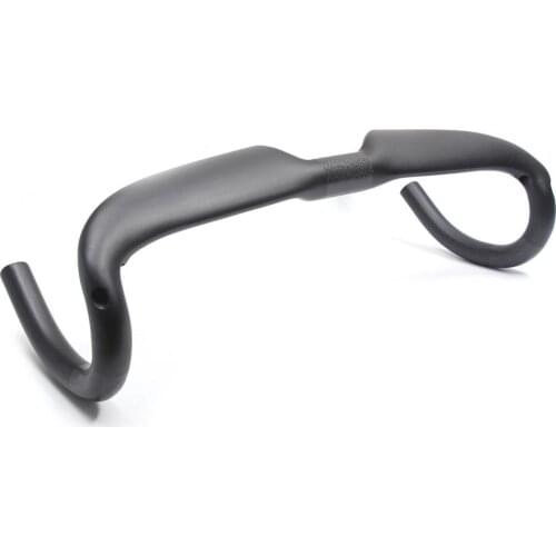 70% Hot Sale 400/420/440mm Bike Road Bicycle Carbon Fiber Fixed Gear Drop Bar Bent Handlebar