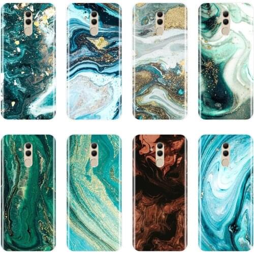 Luxury Marble Aesthetic Cool Phone Case For Huawei Mate 20 10 9 Lite Soft Silicone Back Cover For Huawei Mate 7 8 9 10 Pro
