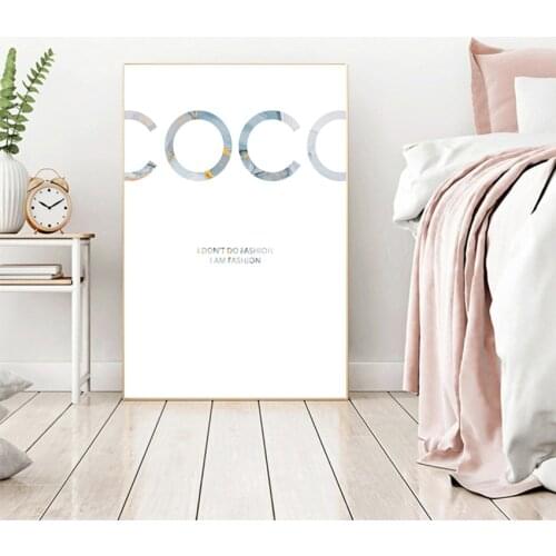 Painting Wall Pictures For Living Room Decoration Perfume Poster Print Nordic Posters And Prints Quotes Wall Art Print Canvas