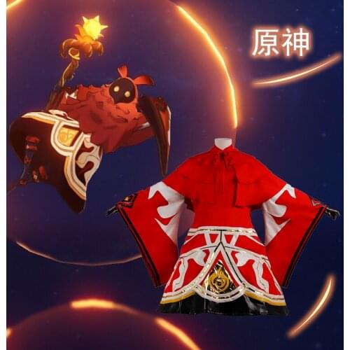 The Anime Genshin Impact cos suit water system fire system ice system abyss mage Qiu Qiuren cosplay game costume male 2021 New