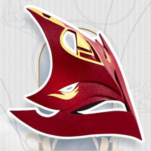 Project Tartaglia Cosplay Mask Childe Accessories Game Genshin Impact Halloween Role Playing EVA Props Anime Kids Toy Masquerade