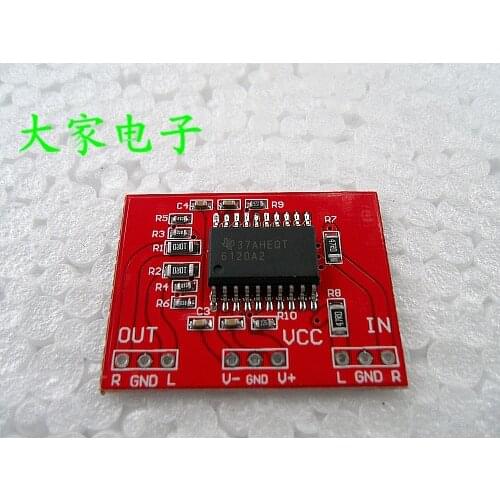 TPA6120 headphone amplifier module