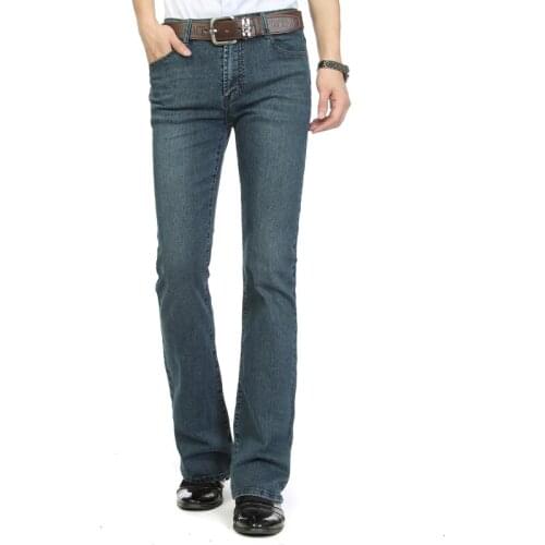 Mens casual cotton denim trousers new Japanese and Korean jeans denim trousers