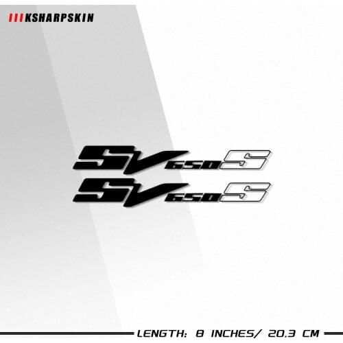 New Motorcycle reflective fuel wheels fairing portable luggage helmet stickers sign decoration Decals For SUZUKI SV650S sv 650s