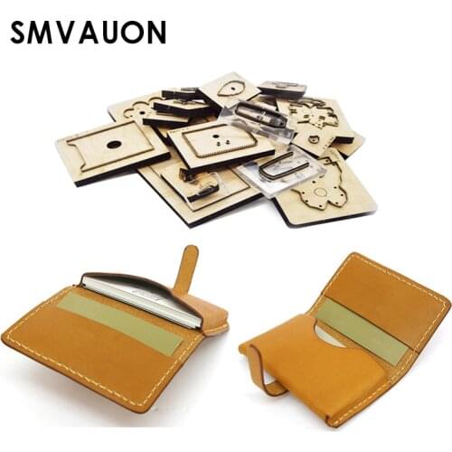 Card Bags New Leather Cut Dies Suitable For Common Die-Cutting Machines DIY Handcraft Punch Tool Knife Mold 2021
