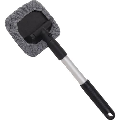 Micro Fiber Car Windshield Cleaner Wiper Auto Window Home Glass Cleaning Tool Durable Rim Spokes Caliper Wheel Cleaner