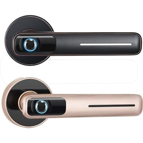 One hold spherical smart fingerprint lock indoor household integrated door fingerprint lock wooden door smart lock