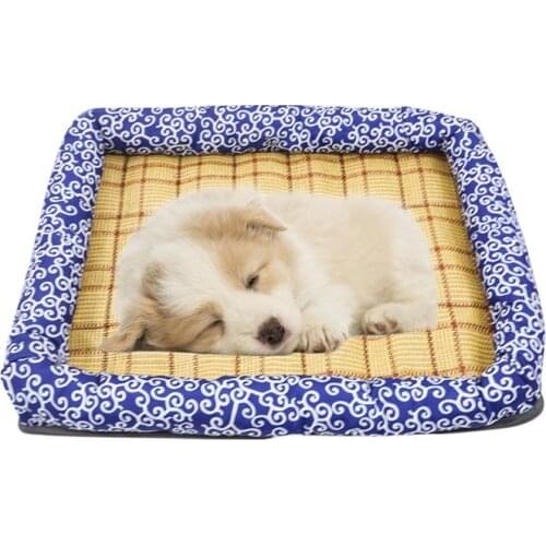 Cooling Pet Mat Summer Pad Mat for Dog Cat Breathable Blanket Summer Wear-resistant Cool Cushion for Small Medium Large Dogs