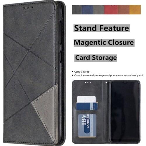 Retro Luxry Flip Case For Samsung A20 A30 A40 A50 A70 Phone Case PU Leather Wallet cover For Samsung Phone Case A40 A50 A70