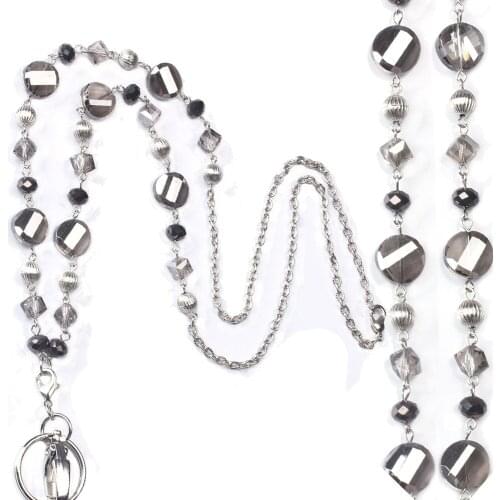 Lanyard with ID Card Holder Necklace Name Badge Holder Key Clip Neck Chain Lanyards Nurse Accessories