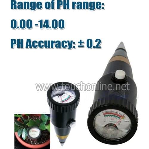 2 In 1Soil PH Level Moisture Light Tester Meter Flower Plant Crop Hydroponics Analyzer PHM01