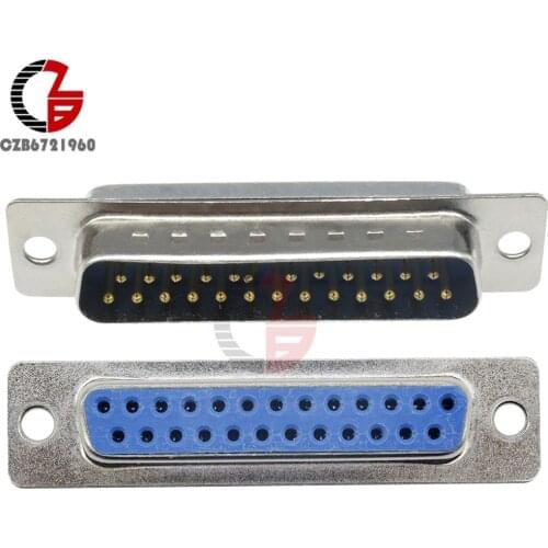 D-SUB DB9 DB15 DB25 Male Female Connector Serial Cable Extended Adapter 25 Pin DB25F Male Female Converter DB25