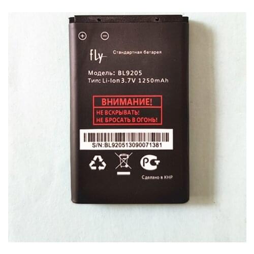B-TAIHENG New 1250mAh BL9205 battery For FLY FF247 Ezzy Trendy 3 BL9205 mobile phone