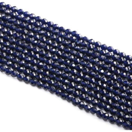 1PC Natural Stone Beads Spinels Bead 2 3 mm Loose Stone Beads for DIY Making DIY Bracelet Necklace