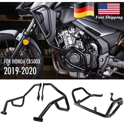 CB500 X Motorcycle Engine Guard Engine Guard Crash Bar Protection For Honda CB500X CB 500 X 2019-2021 Upper Lower Frame Bumper