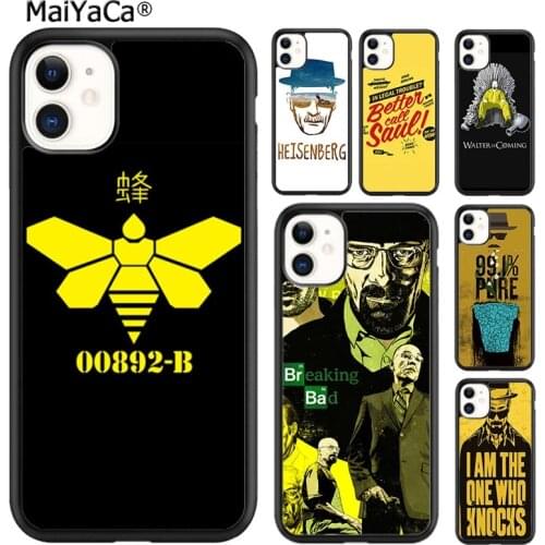 MaiYaCa Breaking Bad Chemistry Walter Phone Case For iPhone SE 6s 7 8 plus X XR XS 11 12 pro max Samsung Galaxy S8 S9 S10 shell