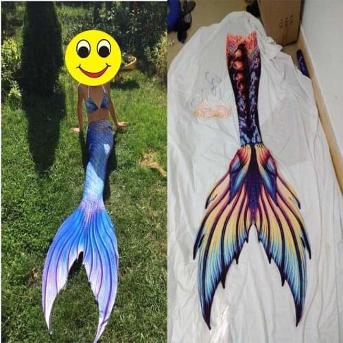 Girl Child/Child Adult Female Man Mermaid Tail with Monofin Photo Props Summer Beach Resort Cospaly Costume Halloween dresses
