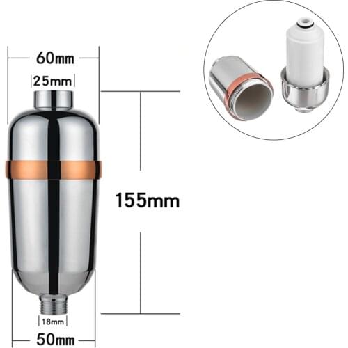 15 Level household Water filters Bathroom Shower Filter Bathing Water Treatment Health Softener Chlorine Removal Water Purifier