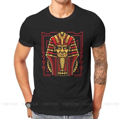 Ancient Egypt TShirt for Men Funny Distressed Retro Soft Leisure Sweatshirts T Shirt High Quality New Design Fluffy
