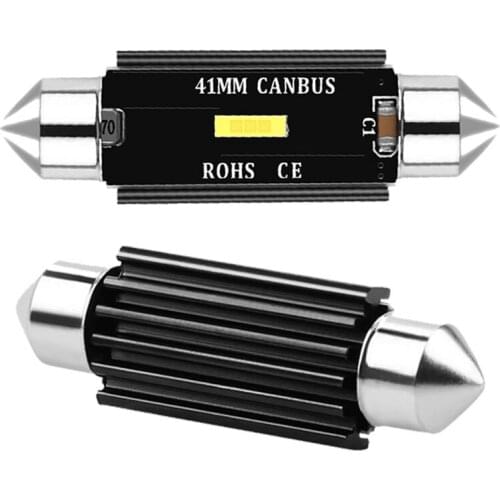 C10W C5W LED CSP Festoon 31mm 36mm 39mm 41mm 12V White bulbs for cars License plate Interior Reading DOME Light 6000K