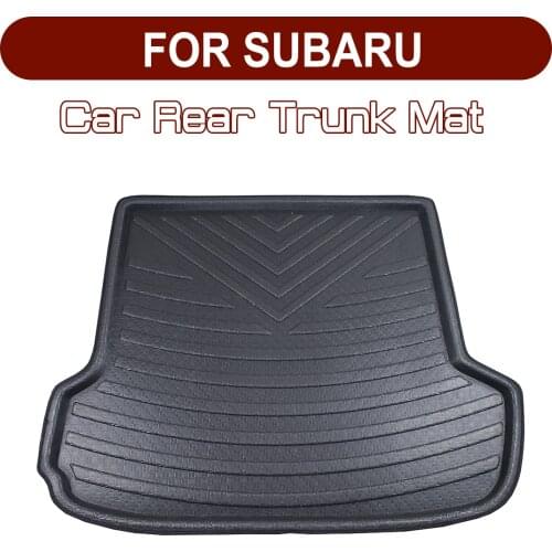 Car Rear Trunk Boot Mat Floor Mats Cargo mat Waterproof FOR SUBARU FORESTER Impreza Outback XV TRIBECA LEGACY