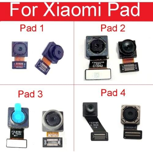 Weeten 100% Genuine Front & Rear camera module for Xiaomi Mipad 1 2 back camera with flex cable good tested replacement repair